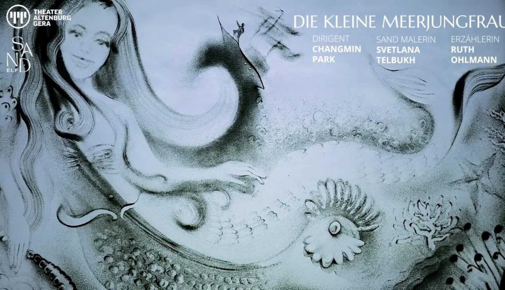 Sand Elf – Sandanimationskünstlerin – Sandkunst